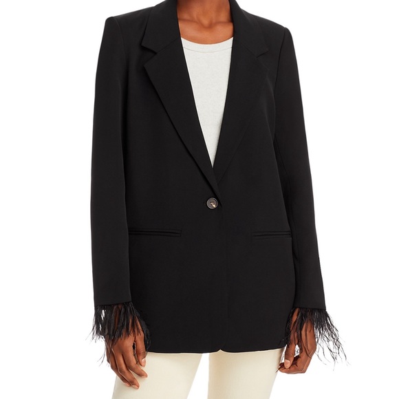 Wayf feather black blazer - Picture 6 of 6